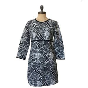 Zara Velvet Floral Minidress M